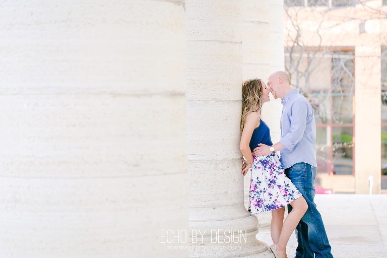 Engagement Session at the Dayton Courthouse