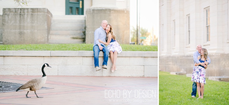 Engagement Session at the Dayton Courthouse