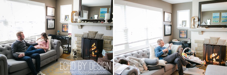 Baby Before and After Living Room Photo