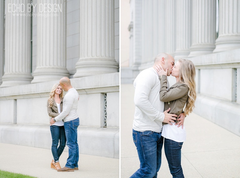 Bright and Airy Dayton Photographer in Downtown