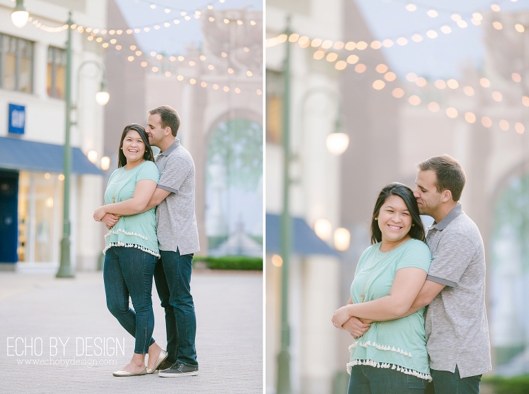 The Greene Shopping Center Engagement Photo